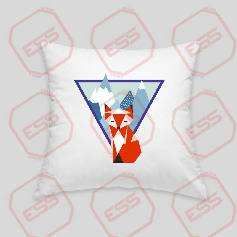 Mountain fox cushion