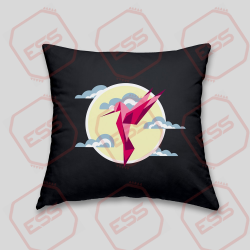 Hummingbird cushion